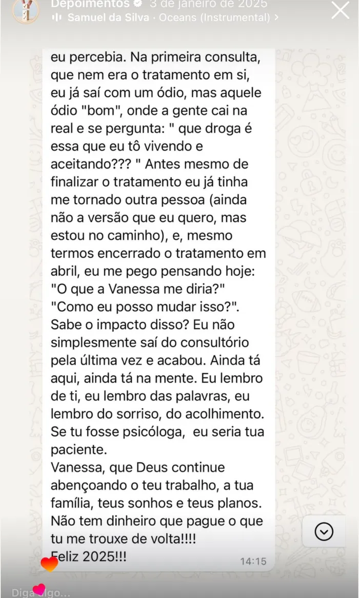 Depoimento de Samuel, parte 2