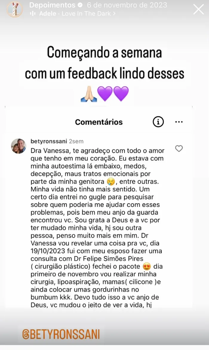 Depoimento de Bety
